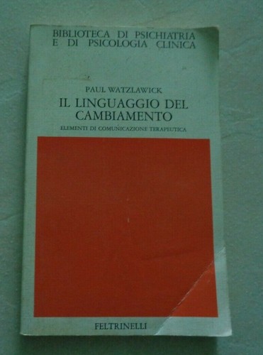 Linguaggio del cambiamento - linguaggio,