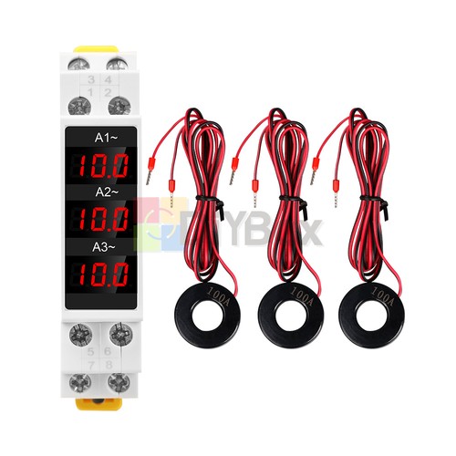 Voltmetro 500v 100a din - voltmetro, 80-500v