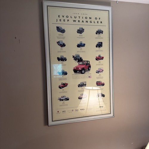 Poster jeep wrangler 1940 2000 - poster, 1940-2000