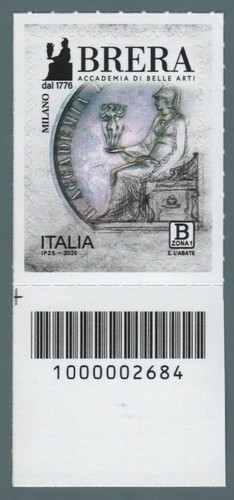 Italia 2026 codice barre 2684 - italia,