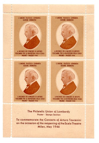 Erinnofilo foglietto - erinnofilo,