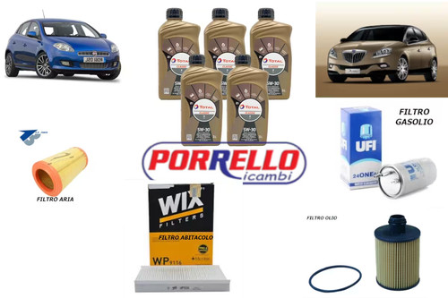 Kit tagliando fiat - bravo, 1.6