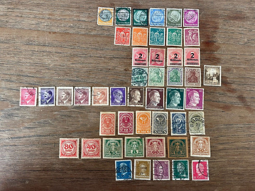 Deutsches reich stamps - reich, german