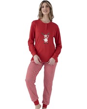 Pigiama natalizio donna caldo