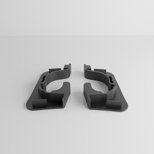 Coppia ganci supporto - coppia, dx+sx
