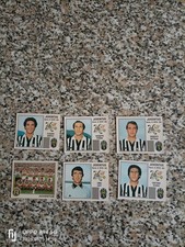 6 FIGURINE CALCIATORI JUVENTUS