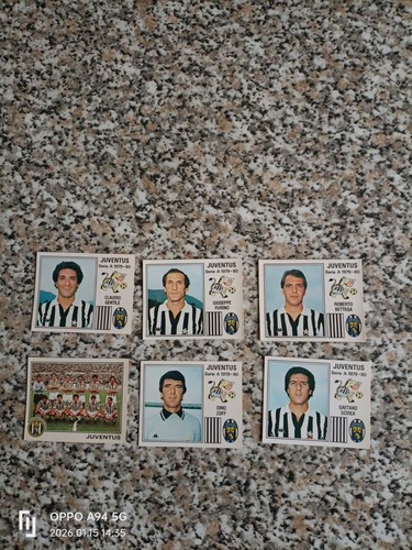 Figurine calciatori juventus - calciatori,