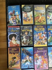 30+ CASSETTE WALT DISNEY VHS DA COLLEZIONE ANNI 1990-2000