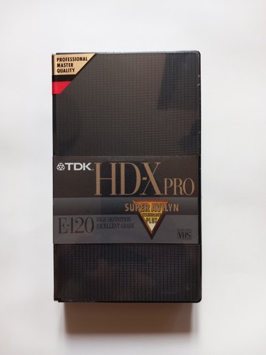 Tdk pro 120 vhs - hd-x,