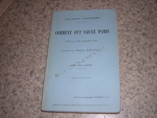 1918 comment fut sauvé paris - fut,