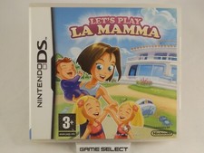 LET'S PLAY LA MAMMA NINTENDO DS 2DS 3DS PAL ITA ITALIANO ORIGINALE COMPLETO
