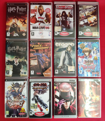 Lotto custodie giochi psp - custodie,