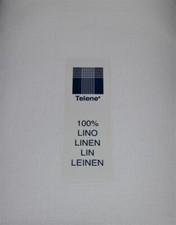 Tela di lino 100% per ricamo in altezza 70-90-120-180 della ditta TELENE