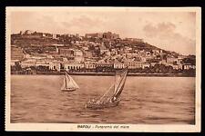 NAPOLI CARTOLINA PANORAMA DAL MARE FP VG 1928 - DE MAGISTRIS