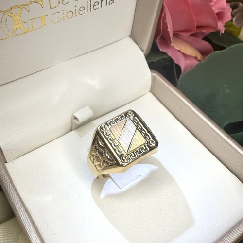 Anello uomo chevalier greca - uomo,