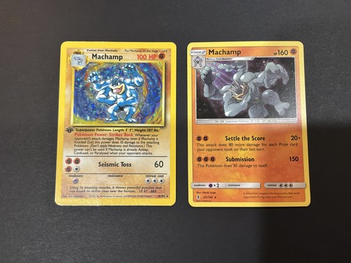 Machamp lotto carte - 2, 1°