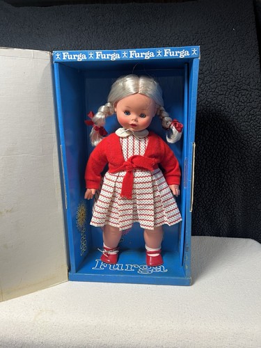 Vintage italian furga doll - vintage,