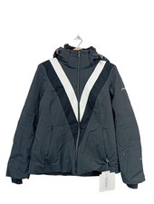 PHENIX Giacca invernale Donna Giacca Taglia IT 44 grigio chiaro-nero-bianco