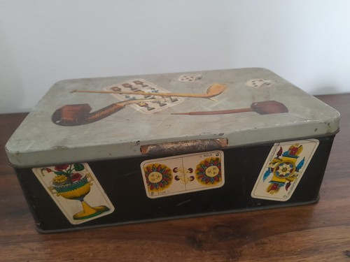 Scatola latta vintage - scatola,