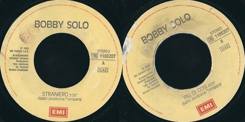 Disco giri bobby solo - giri,