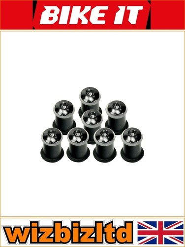 Set bulloni schermo moto nero - set,