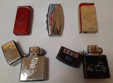 5 pezzi di vecchi accendini