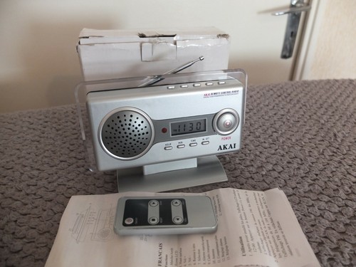 Radio télécommandée akai - radio,