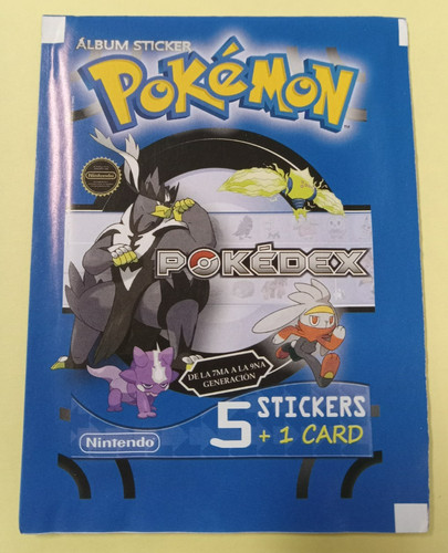 Pokemon pokedex album sticker - pokemon,