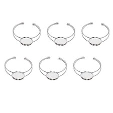  6 pz 18mm piastra rotonda