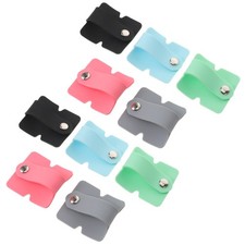  Avvolgitore per auricolari in silicone 10 pezzi - cavo ad alta elasticità senza grovigli