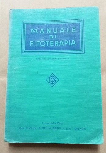 Manuale fitoterapia dott - manuale, di