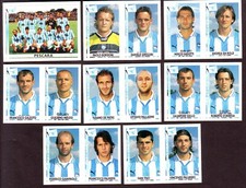 8 FIGURINE CALCIATORI PANINI