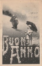 C2- Cp Cartolina Augurale Anno