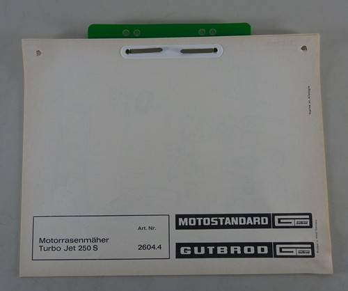 Gutbrod turbo jet 250 - turbo,