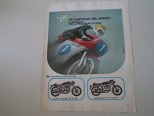 advertising Pubblicità 1973 MOTO MV AGUSTA 750 GT/S/SS - 350 B GT/S/SCRAMBLER