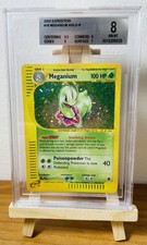 Pokemon BGS 8 Meganium Holo