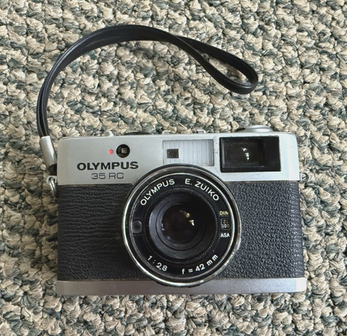 Fotocamera vintage olympus - fotocamera,