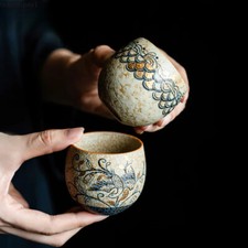 Tazza da tè in ceramica blu e