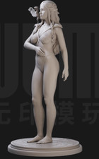 Drago ragazza fantasy in