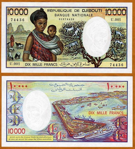 Gibuti 10000 000 - 10000, 10.000