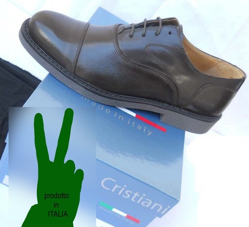 Scarpe uomo pelle stringate - ,