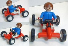 PLAYMOBIL 3358: RAGAZZINO su KART ROSSO - COME DA FOTO