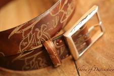 Berluti Cintura Uomo Pelle