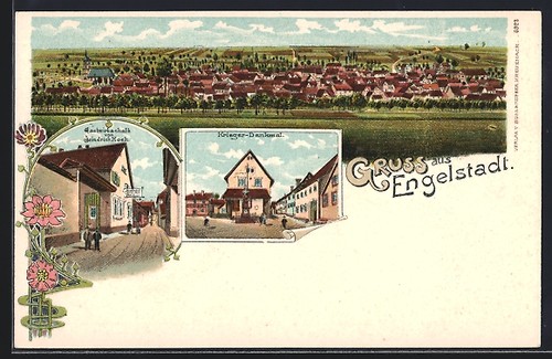 Litografia città degli - città,