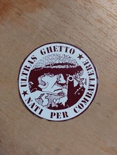 Adesivo usato Ultras Ghetto Reggiana Anni  80  Reggiana Rarissimo