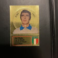 Figurina Calciatori Panini 1973/74 N 300 Medaglione Oro DINO ZOFF