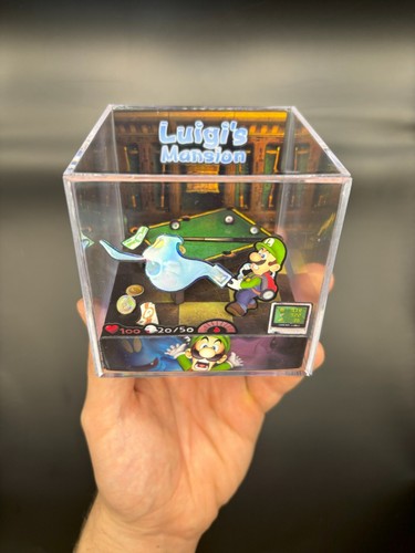 Luigi mansion papercraft - 3d,