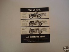 advertising Pubblicità 1969 DUCATI MARK 3 250/350/450 SCRAMBLER