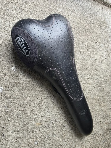 Selle italia leather saddle - selle,