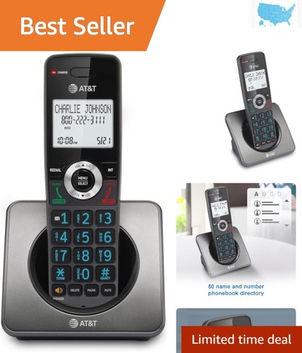 Caller cordless home phone - id,